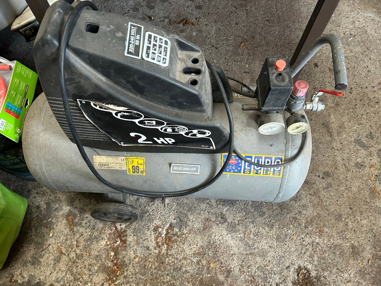 Airpress compressor HLO 300/50, Ophalen, Gebruikt, 6 tot 10 bar, 25 tot 100 liter