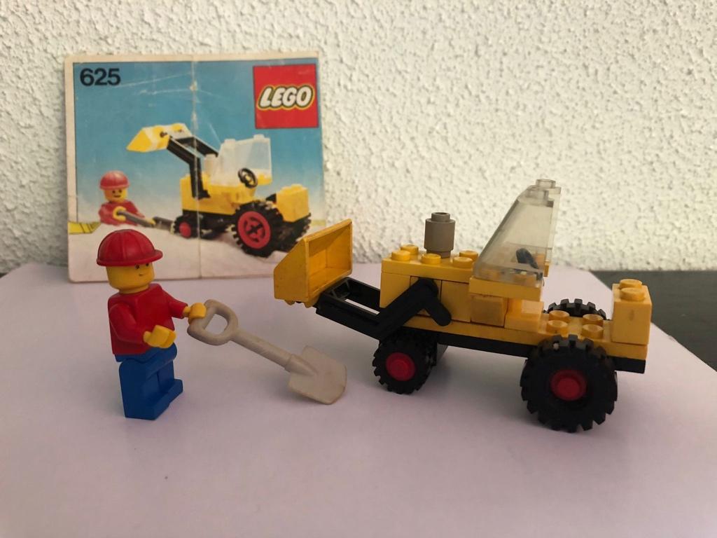 LEGO Shovel Classic / Tractor Digger 625, Gebruikt, Lego, Compleet, Ophalen of Verzenden