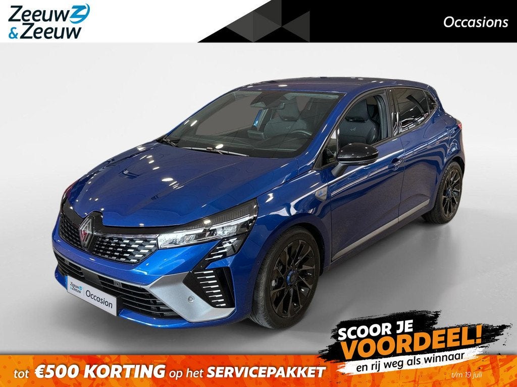 Renault Clio 1.6 E-Tech Full Hybrid 145 esprit Alpine *Autom, Auto's, Renault, Bedrijf, Te koop, Clio, 360° camera, ABS, Achteruitrijcamera
