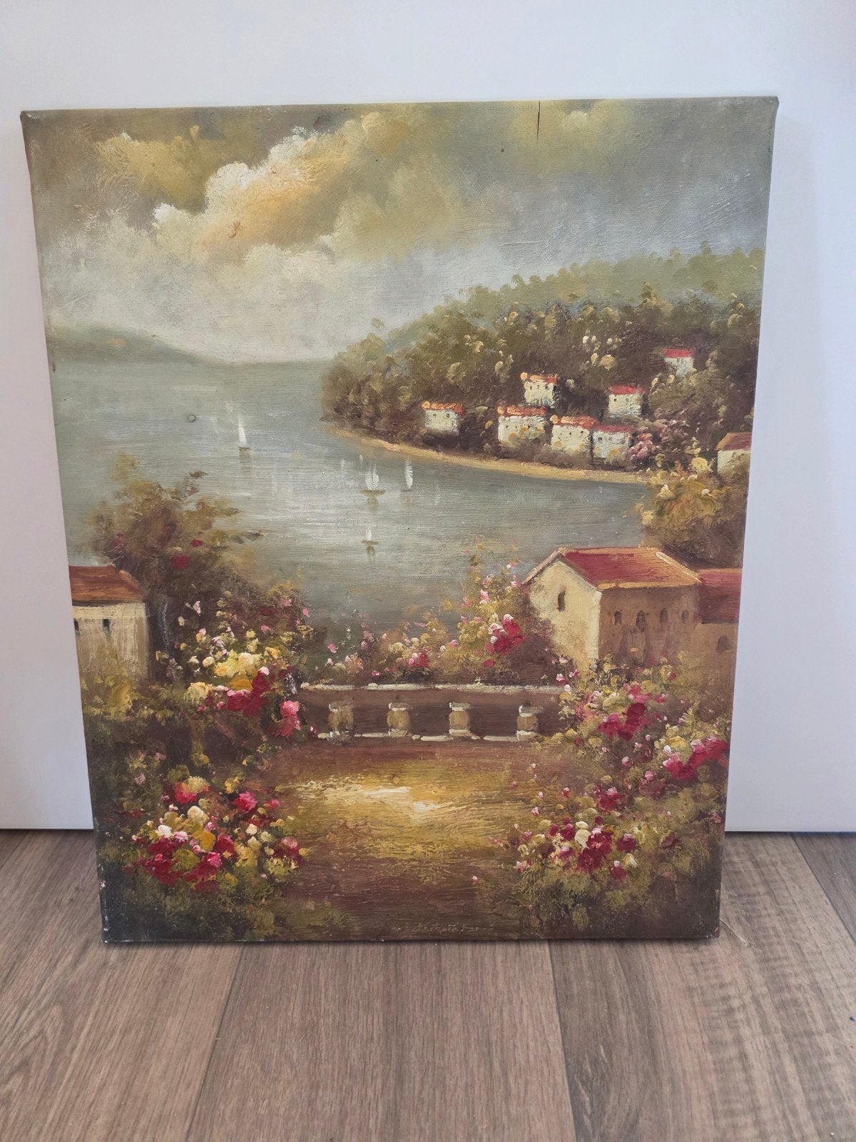 Uitzicht op zee, Huis en Inrichting, Ophalen of Verzenden, Minder dan 50 cm, Schilderij