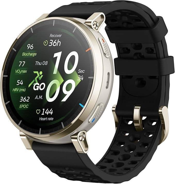 Amazfit Active 3 Premium, Ophalen, Amazfit, Zwart, Zo goed als nieuw
