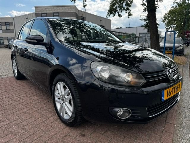 Volkswagen Golf 1.4 TSI 5deurs Highline Automaat Airco/ECC,C, Auto's, Volkswagen, Euro 5, Gebruikt, Zwart, 4 cilinders