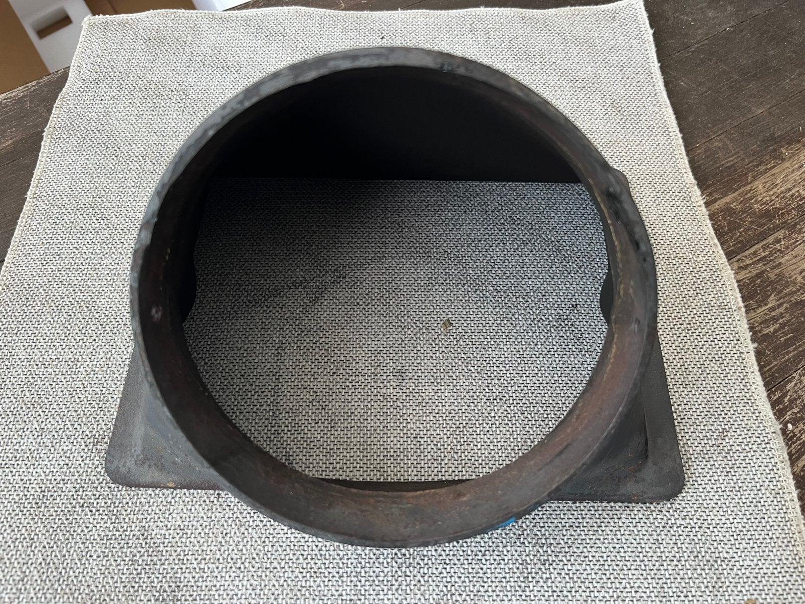 Houtkachel, Ophalen, Zo goed als nieuw, Minder dan 2 meter, 80 mm of meer