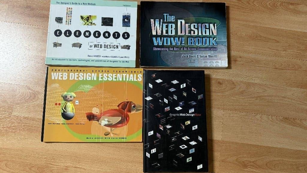 Webdesign Boeken Collectie (4 stuks), Diverse auteurs, Ophalen of Verzenden, Zo goed als nieuw, Overige onderwerpen