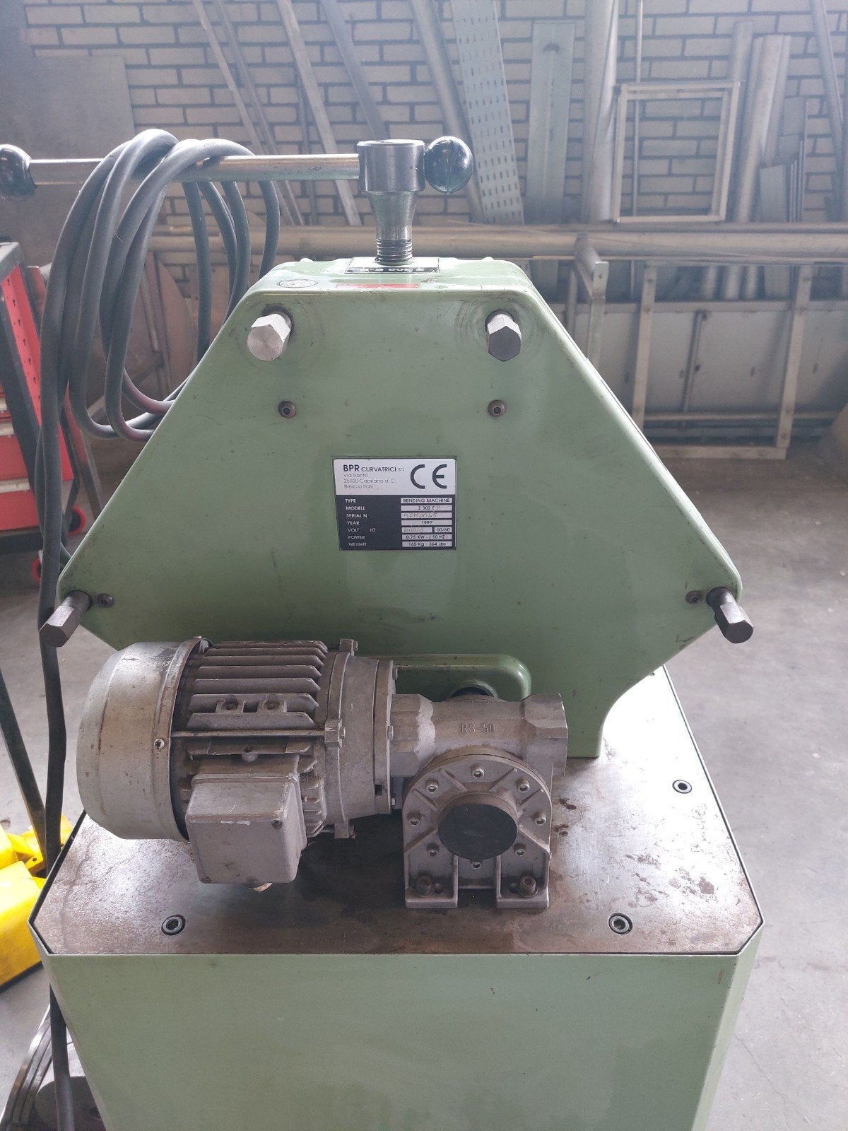 BPR Z302 Profielwals ringenbuiger buigmachine., Ophalen