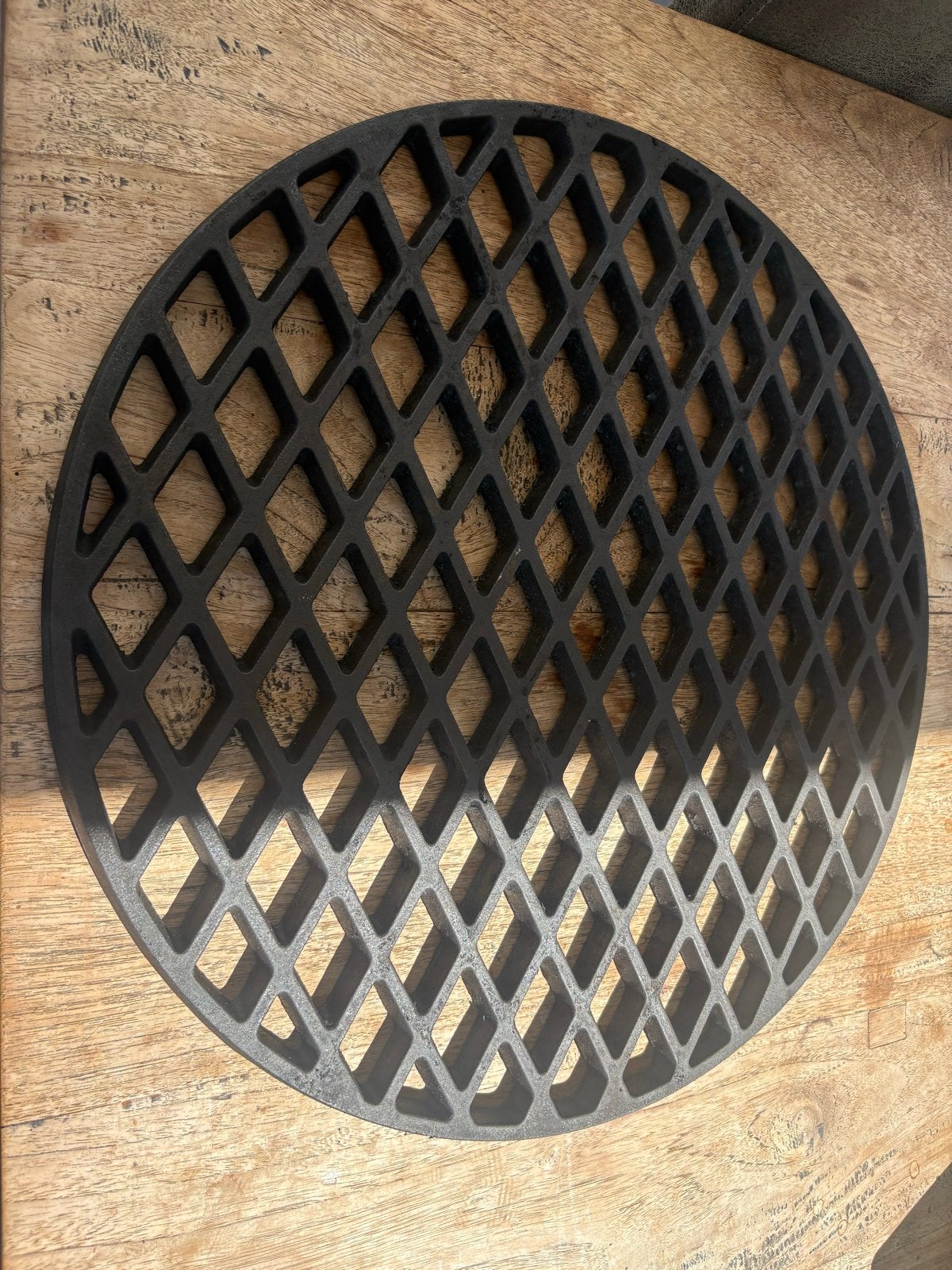 Stalen BBQ rooster kamado 46 cm, Ophalen of Verzenden, Zo goed als nieuw