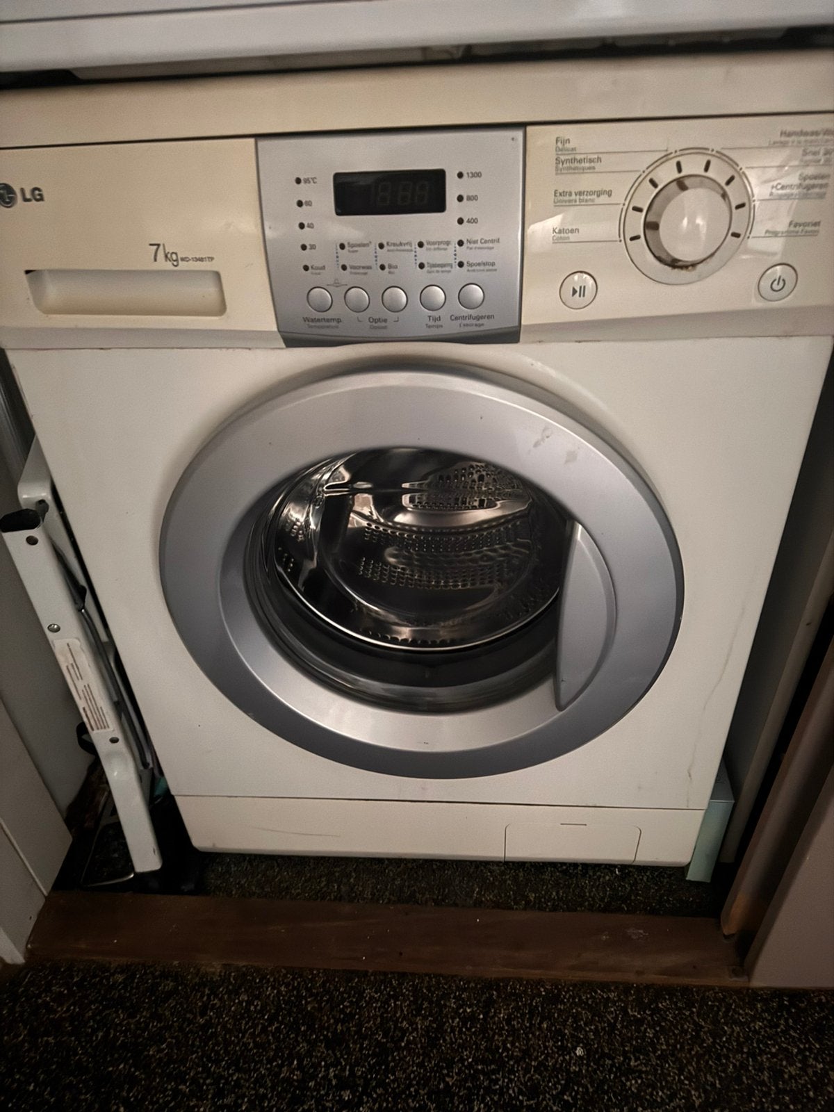 Wasmachine Gratis af te halen, Gebruikt, Ophalen of Verzenden, Voorlader, 85 tot 90 cm