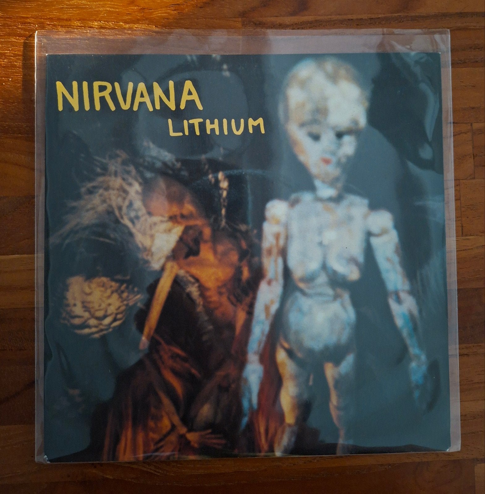 Nirvana  - Lithium - Single is TOP, Cd's en Dvd's, Vinyl Singles, Ophalen of Verzenden, Gebruikt, 7 inch, Pop