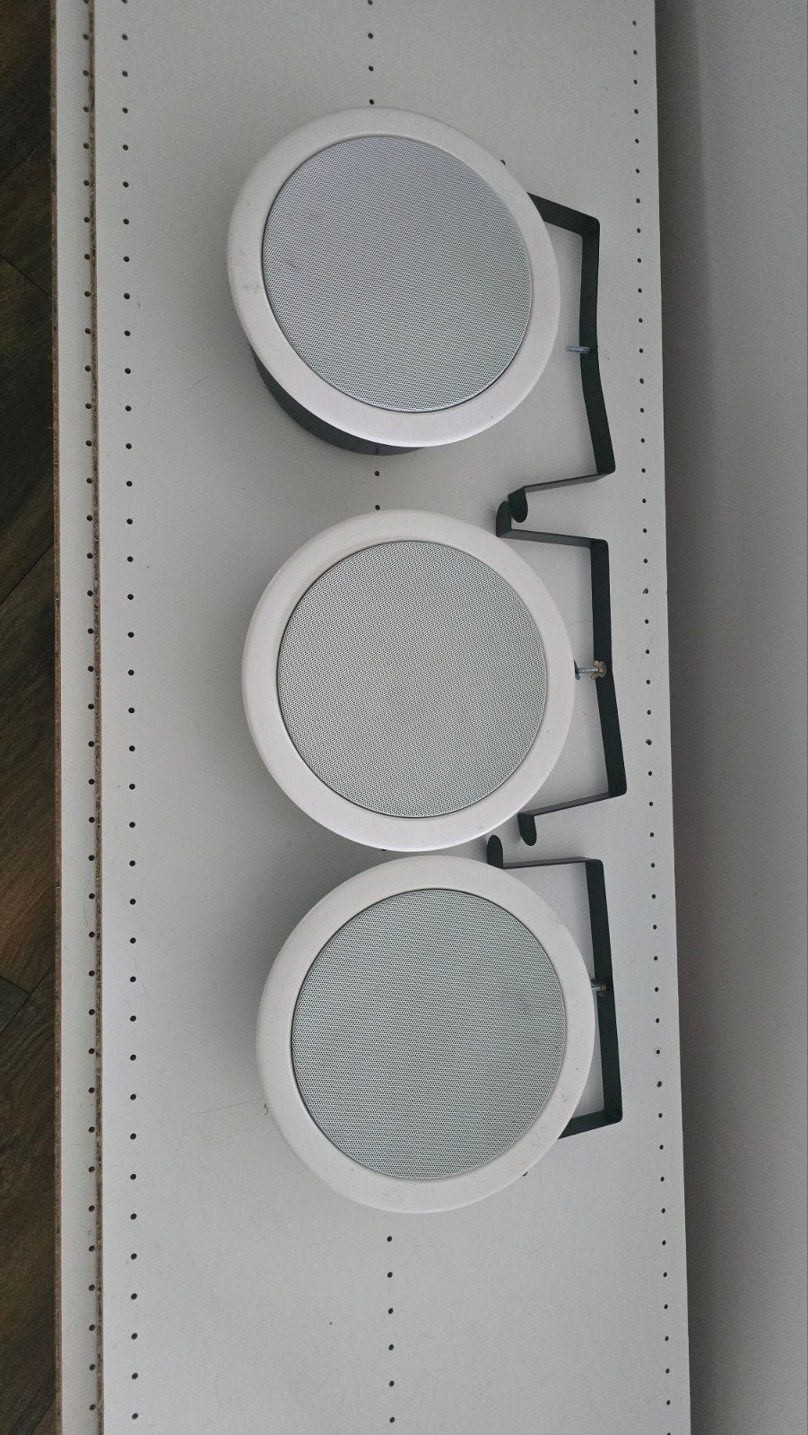 Set van 3 plafond speakers - Inbouw luidsprekers, Audio, Tv en Foto, Luidsprekers, Gebruikt, Overige typen, Minder dan 60 watt
