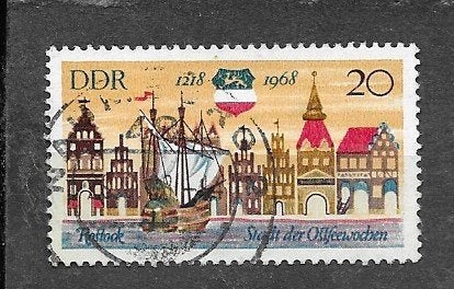 DDR mi.1384, gestempeld, Verzenden, DDR, Gestempeld