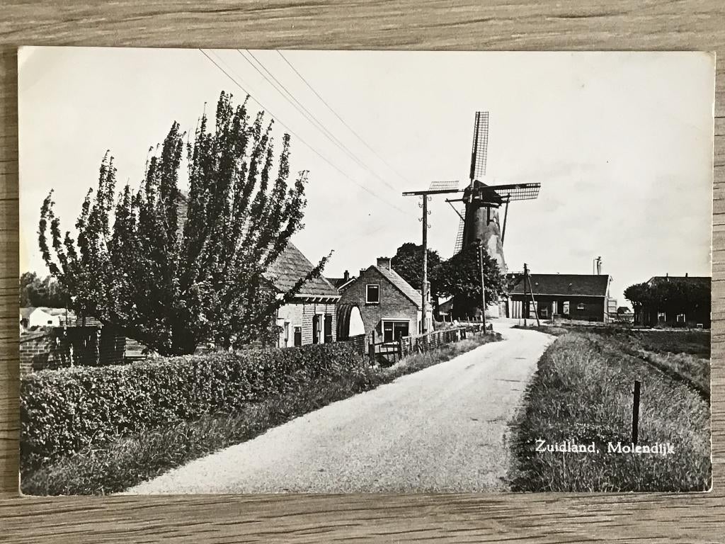 Zuidland Molendijk 1967, Verzenden, 1960 tot 1980, Gelopen, Zuid-Holland