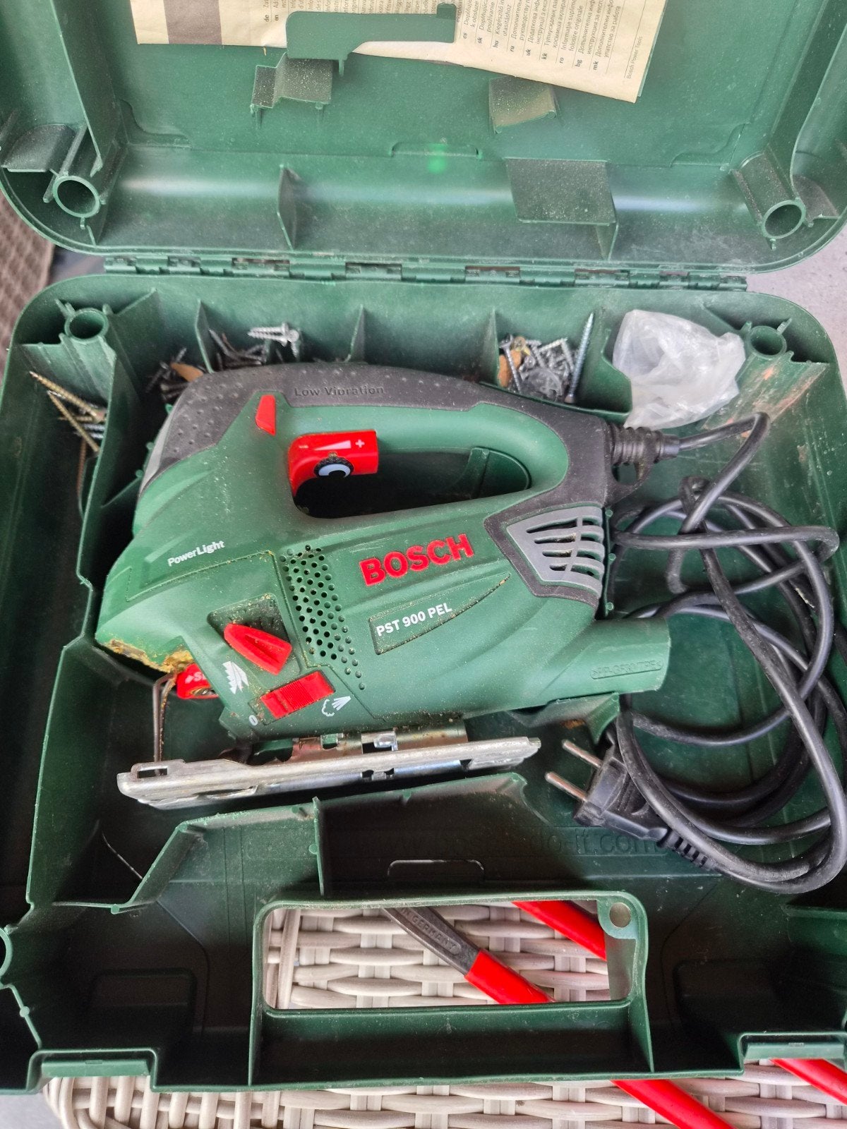 Bosch PST 900 PEL Decoupeerzaag, Ophalen, Gebruikt, Decoupeerzaag, 600 tot 1200 watt