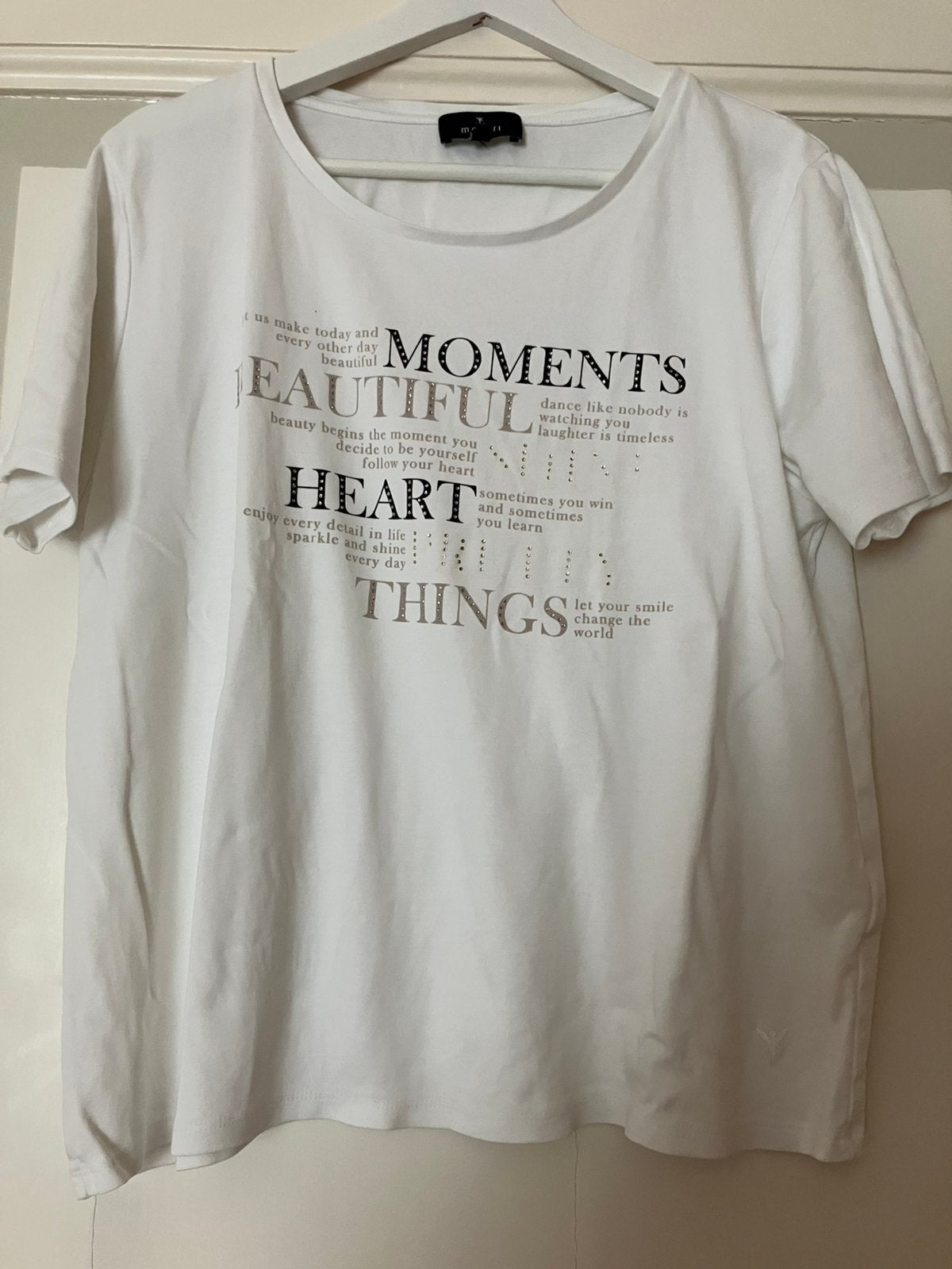 Monari t shirt maat 42, Ophalen of Verzenden, Zo goed als nieuw, Maat 42/44 (L), Korte mouw
