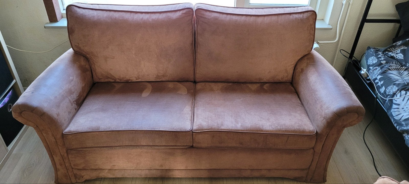Nette bank, Ophalen, Gebruikt, 75 tot 100 cm, Tweepersoons