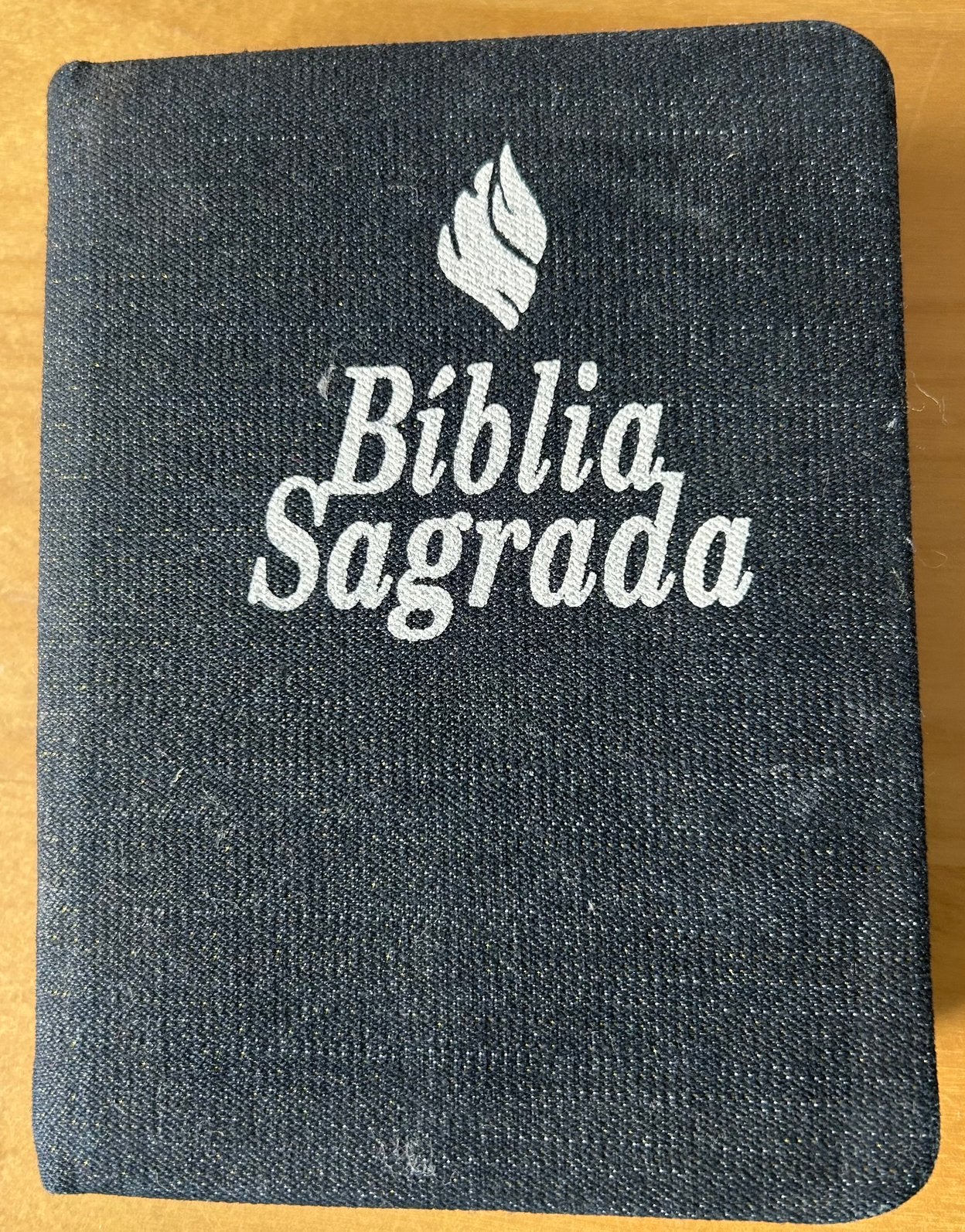Kleine zwarte Braziliaanse Bijbel., Ophalen of Verzenden, Bijbel