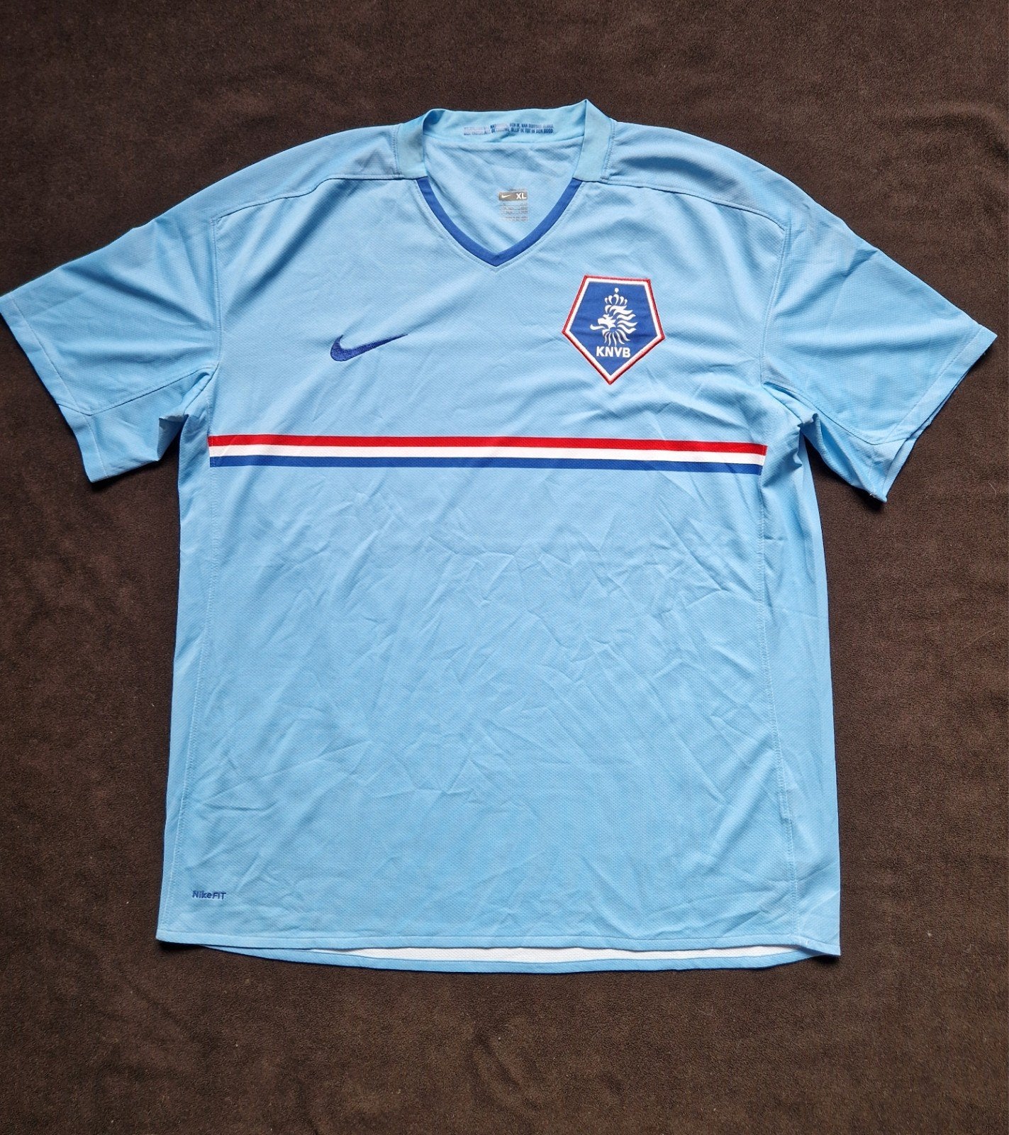 Nederlands elftal shirt 2008 KNVB Oranje XL, Maat 56/58 (XL), Oranje, Ophalen of Verzenden, Zo goed als nieuw