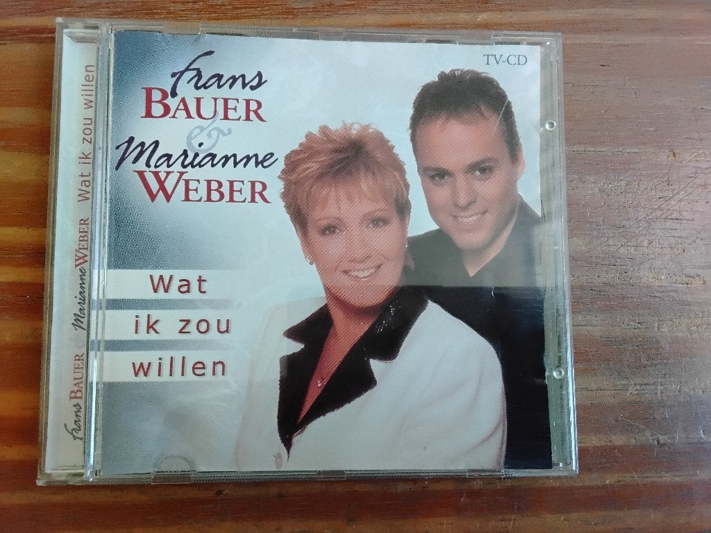 frans bauer & marianne weber - wat ik zou willen, Ophalen of Verzenden, Zo goed als nieuw, Levenslied of Smartlap, Verzamelalbum