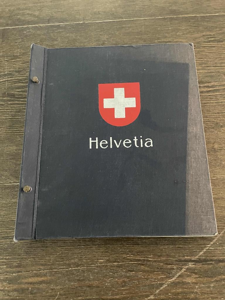 postzegels Zwitserland DAVO 1 zonder klemstroken, Verzenden
