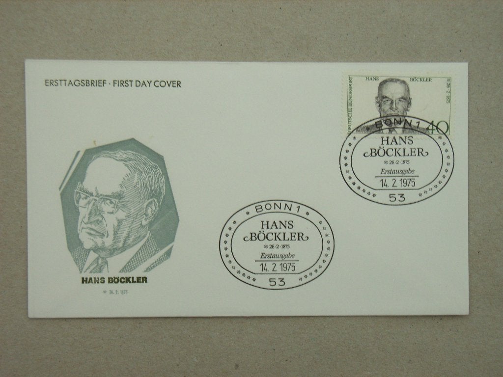ZM   FDC Bundespost 832, Postzegels en Munten, Postzegels | Eerstedagenveloppen, Ophalen of Verzenden, Onbeschreven, Europa
