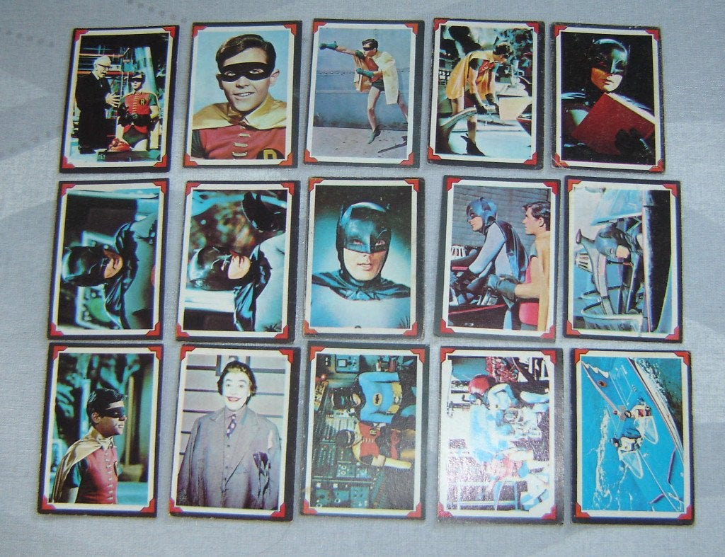 Batman RIDDLER 1966 Volledige Set 38, Verzenden, Gebruikt, Meerdere plaatjes