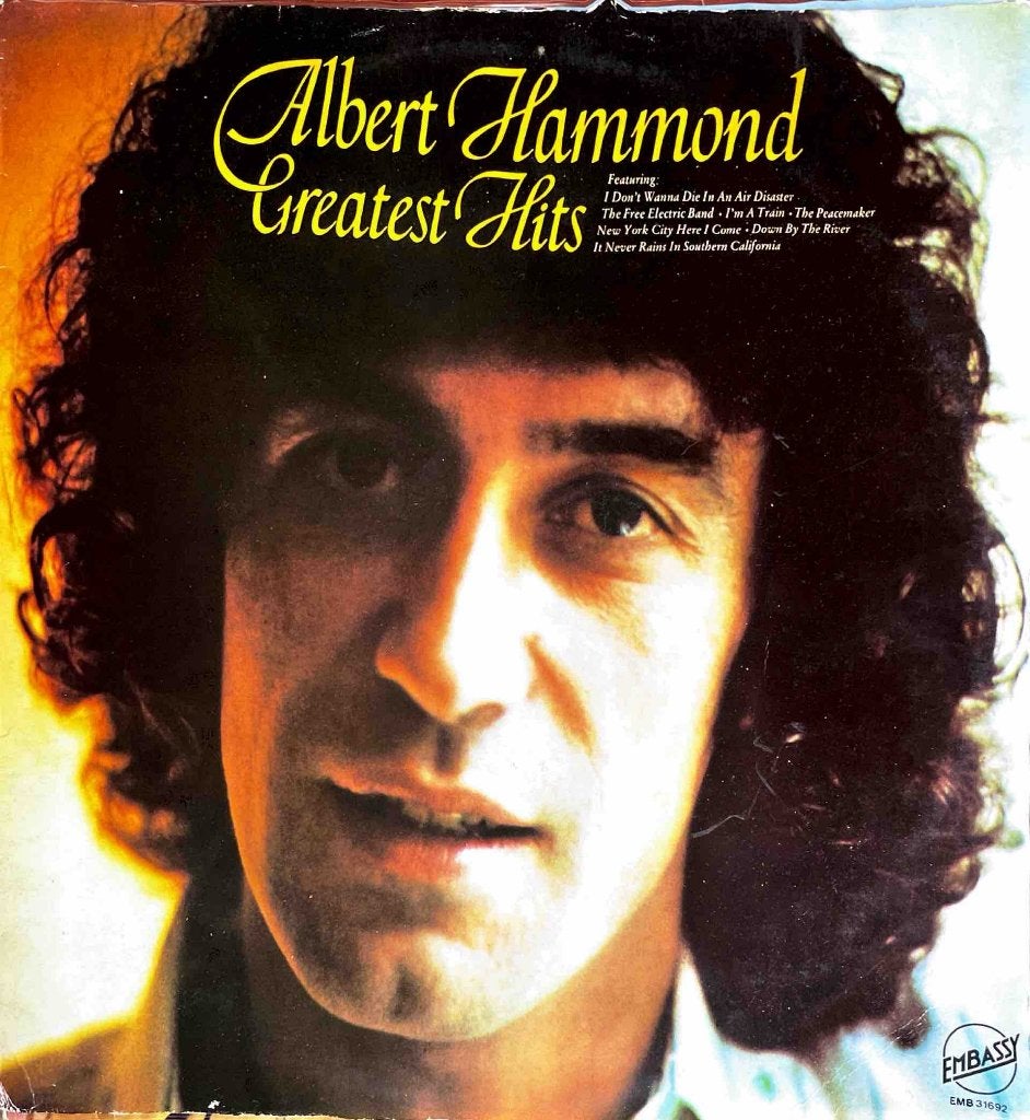 Albert Hammond - Greatest Hits - Embassy / Europa, Inclusief binnenhoes, Ophalen of Verzenden, Gebruikt, 12 inch