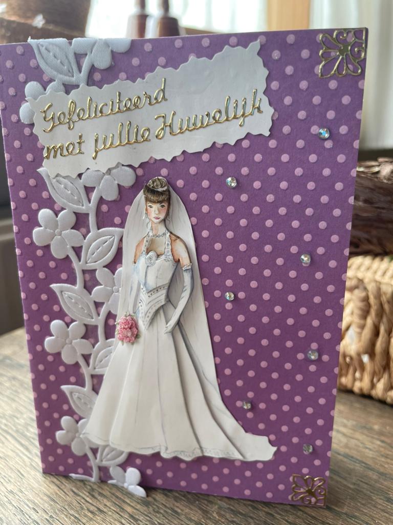 3d kaart gefeliciteerd met jullie huwelijk, Verzenden, Nieuw, Overige thema's