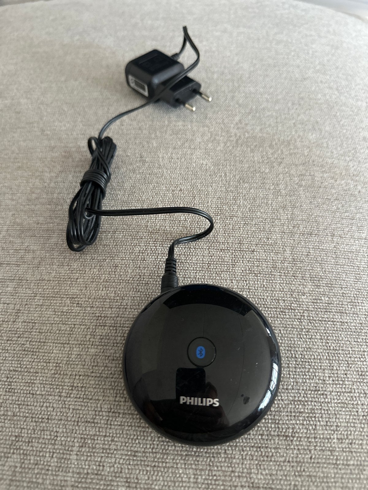 Philips Bluetooth ontvanger AUX en Tulp aansluiting, Ophalen of Verzenden, Gebruikt, Philips, Draagbaar