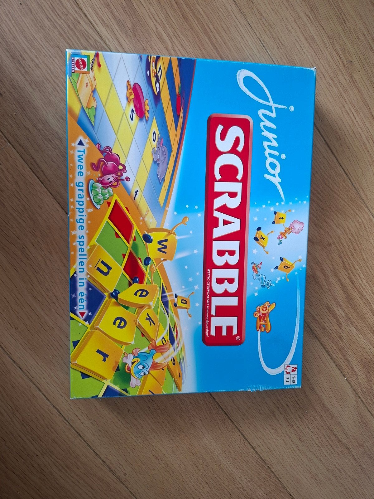 Junior scrabble, Ophalen