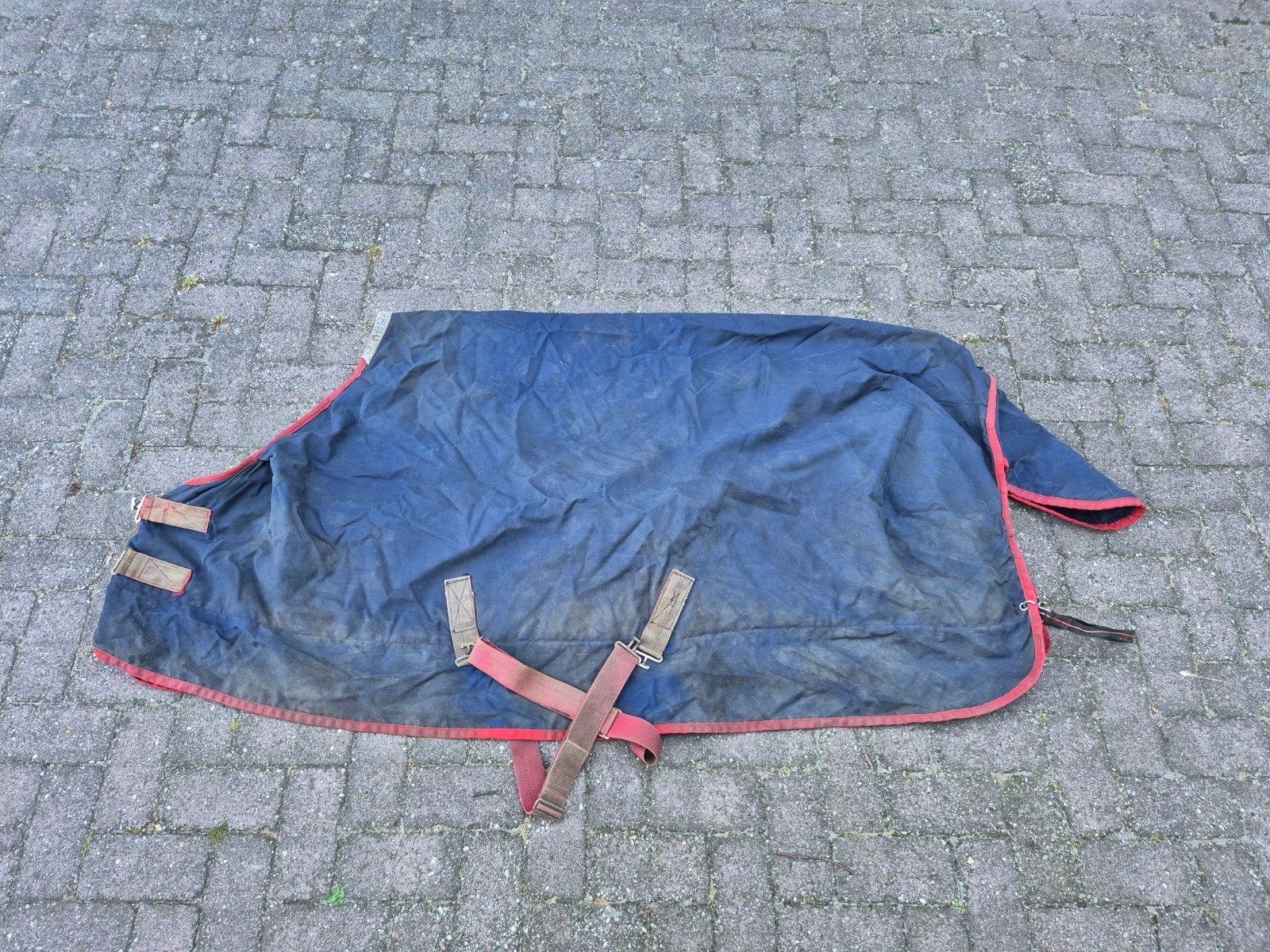 Deken 135 x 180 cm, Dieren en Toebehoren, Ophalen of Verzenden, Gebruikt, Blauw, Deken
