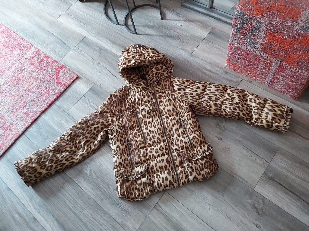 DAITE winterjas jas jacket puffer gewatteerd capuchon 40 42, Kleding | Dames, Ophalen of Verzenden, Zo goed als nieuw, Maat 38/40 (M)