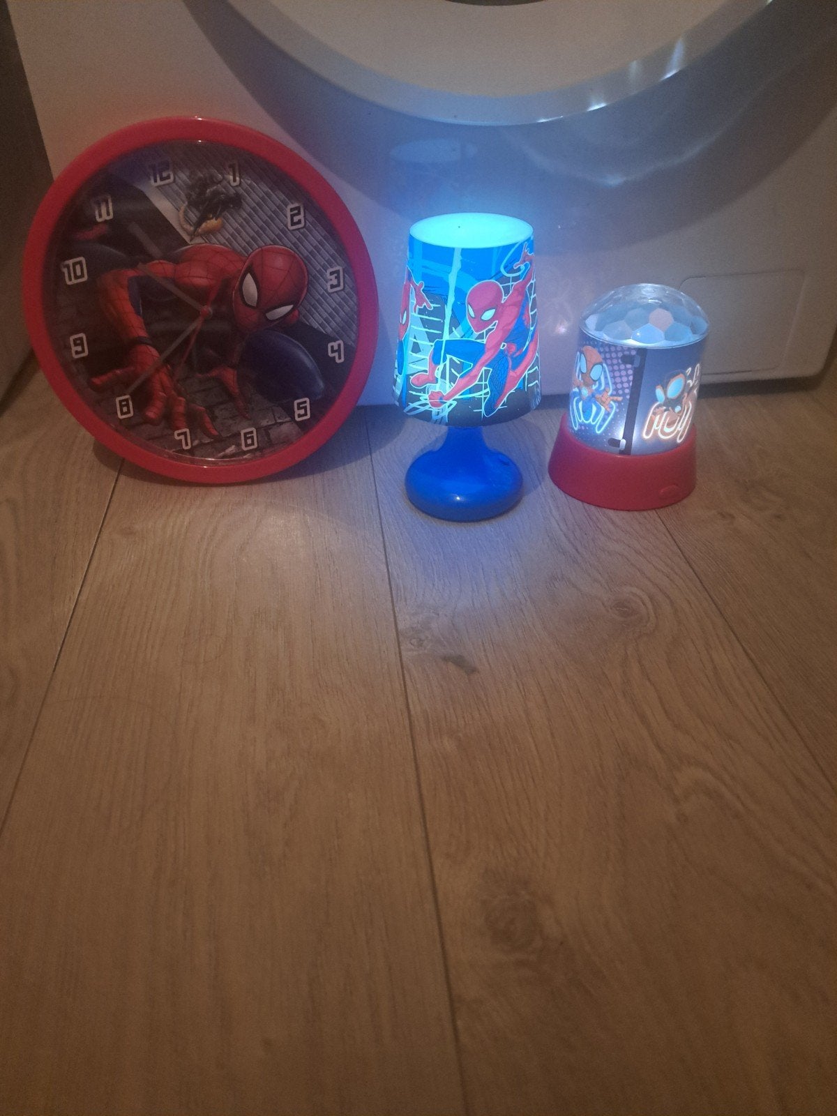 spiderman spullen, Ophalen of Verzenden, Zo goed als nieuw, Lamp