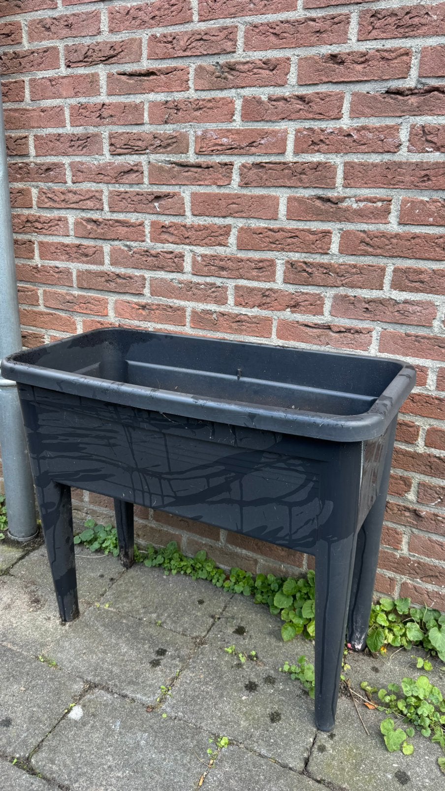 GRATIS! Plantenbak op pootjes, Ophalen, Gebruikt, Kweekbak