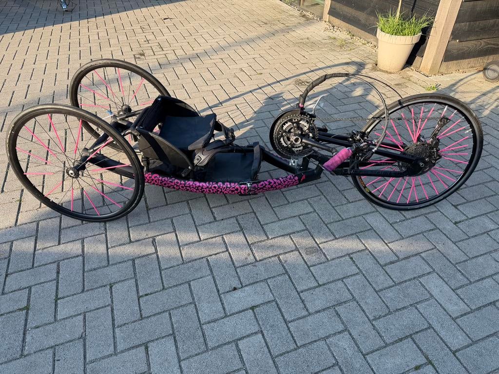 Handbike kniezitter gratis, Ophalen, Zo goed als nieuw