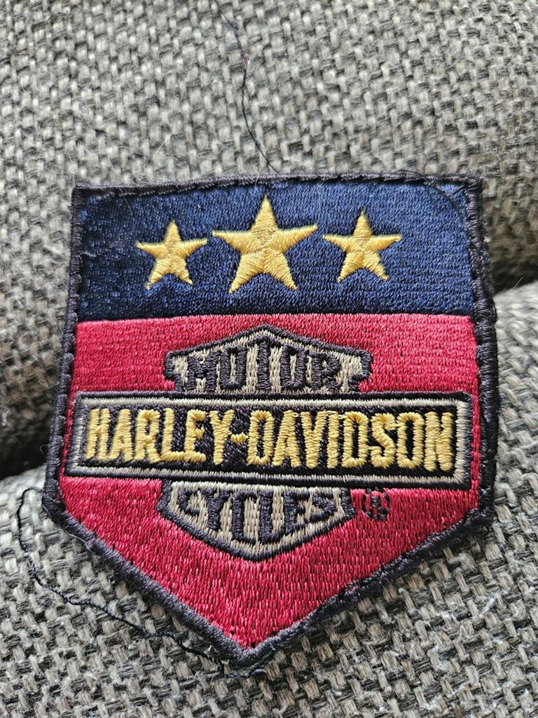 Harley-Davidson Patch met Sterren, Motoren, Accessoires | Stickers, Ophalen of Verzenden