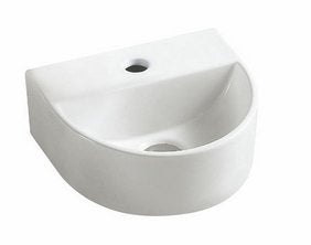 Toiletfontein Lara Halfrond 30x25x12 Keramiek Wit WC Fontein, Doe-het-zelf en Verbouw, Sanitair, Ophalen, Wiesbaden, Info@dealplein.nl