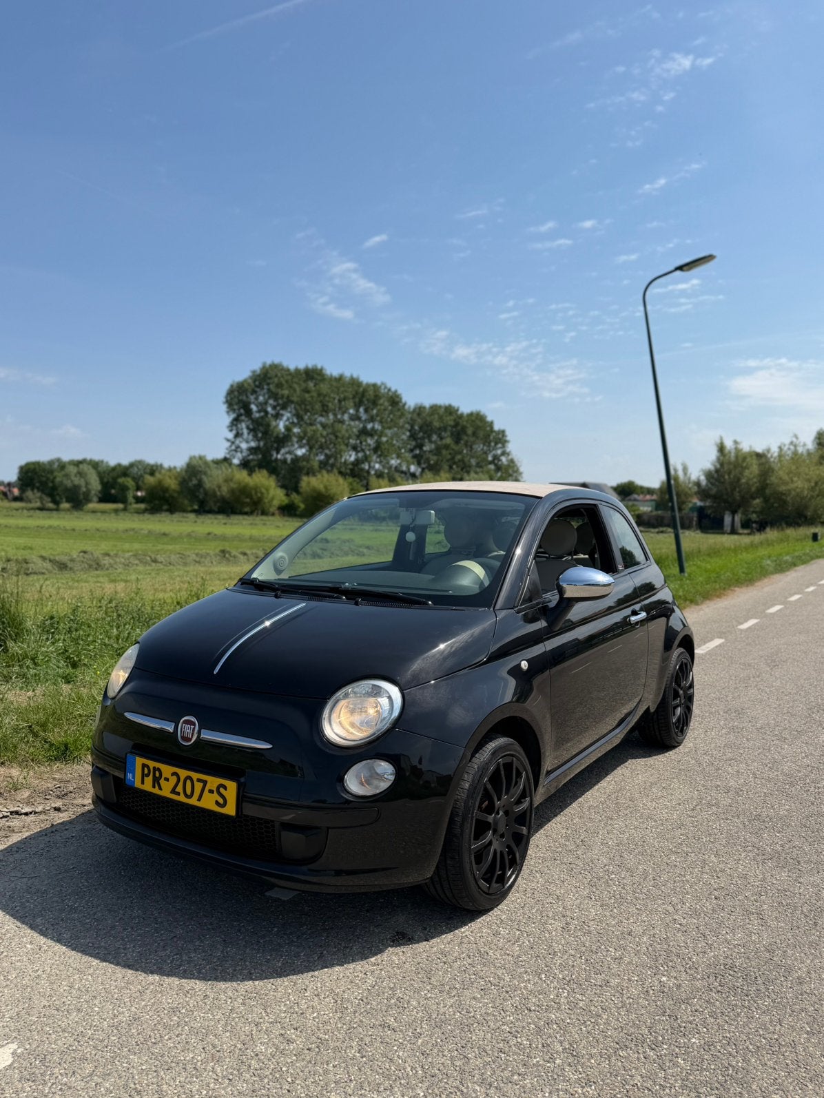 Fiat 500 1.2 C CABRIOLET BLACK NW APK
