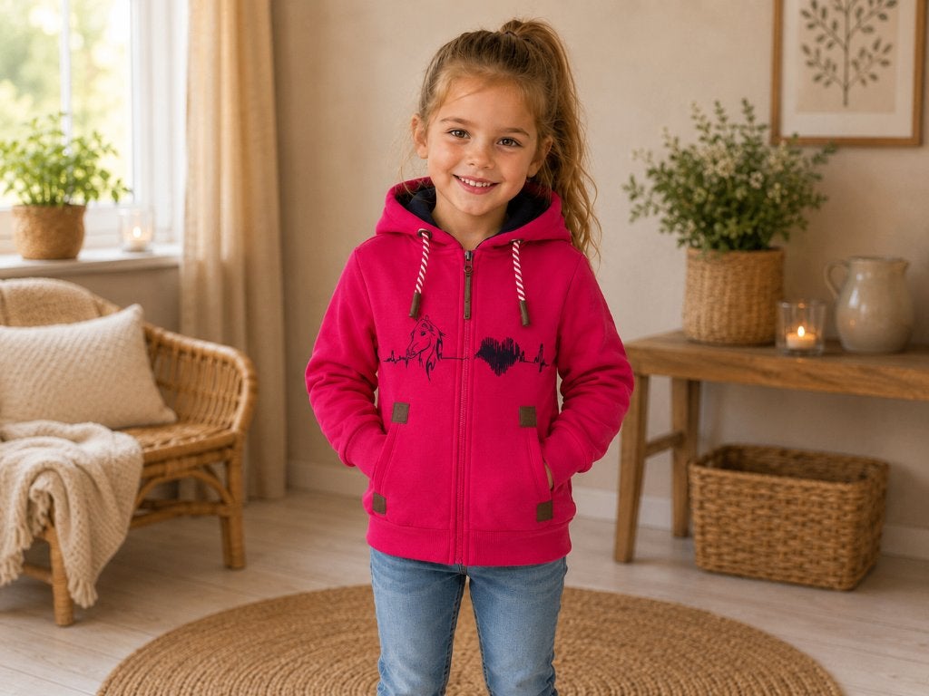 Vest Squared and Cubed roze met paard maat 104 NIEUW, SO, Meisje, Trui of Vest, Nieuw