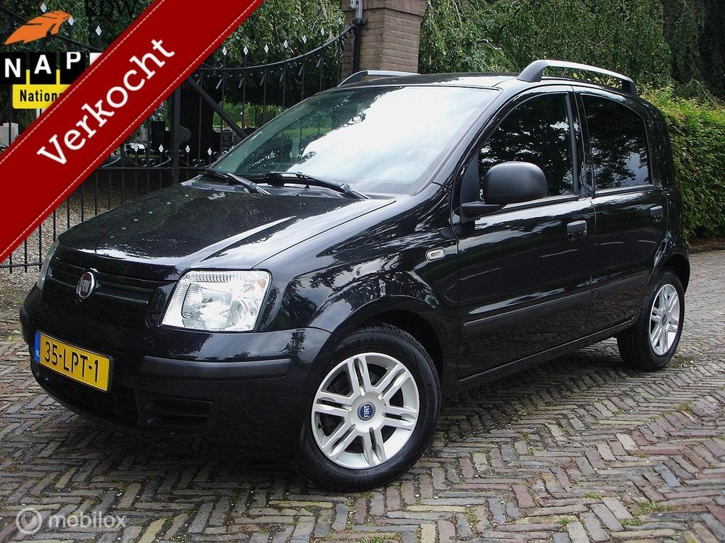 Fiat Panda 1.2 Active (bj 2011') OrigNL|1e Eig.|APK 06-2027, Auto's, Fiat, Euro 5, Gebruikt, 1242 cc, Zwart