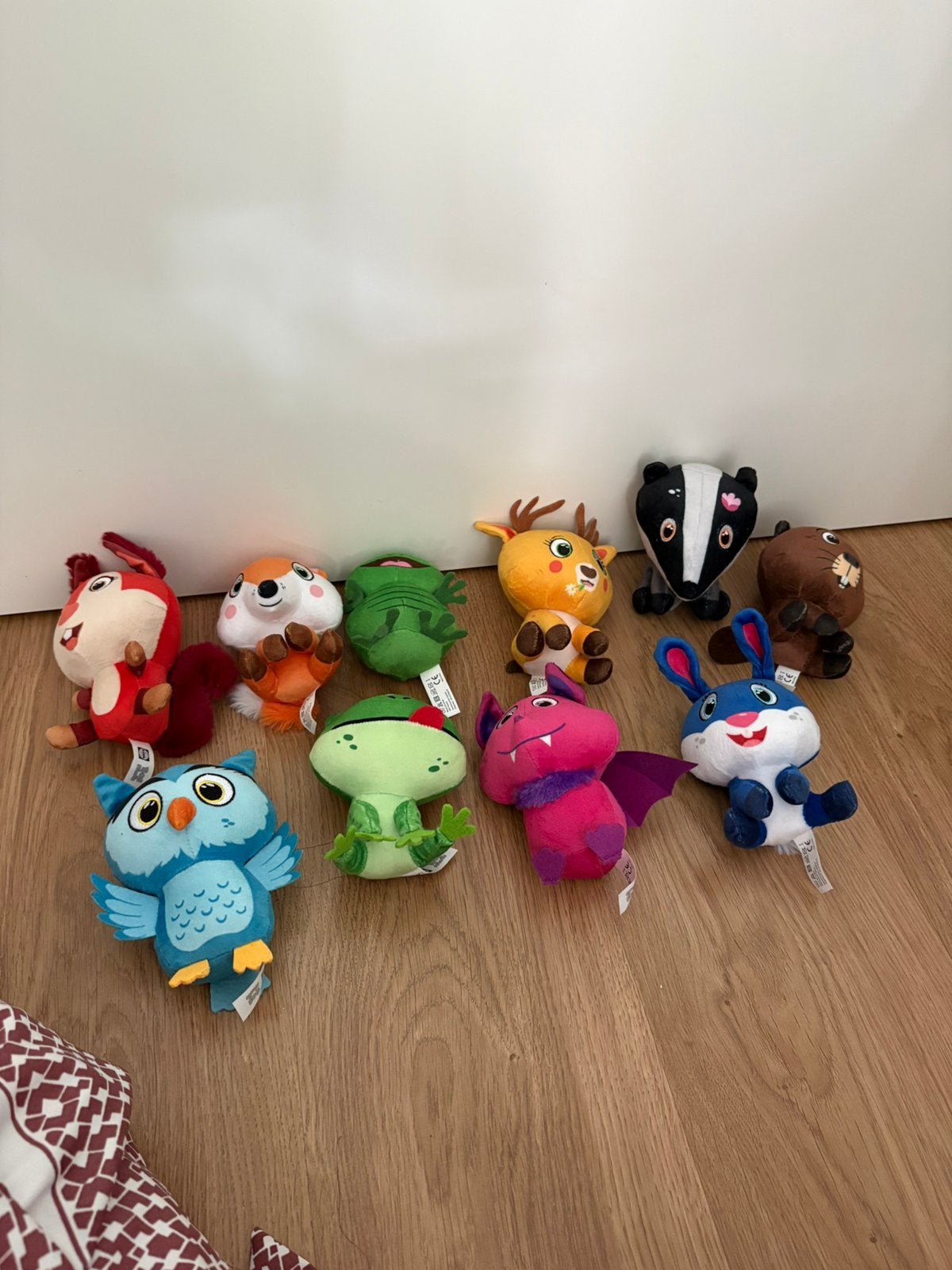 lidl bos minis compleet, Kinderen en Baby's, Speelgoed | Knuffels en Pluche, Ophalen of Verzenden, Zo goed als nieuw, Overige typen