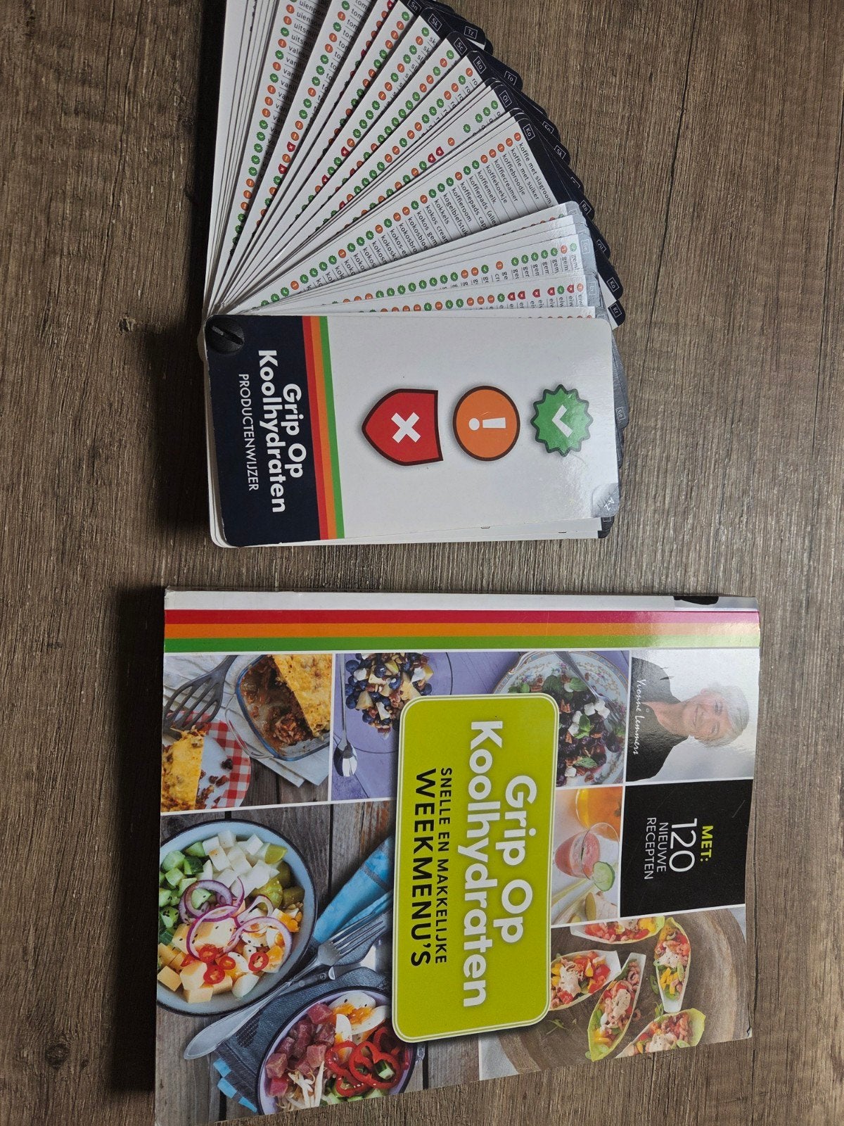 Grip op koolhydraten Snelle en makkelijke weekmenu's, Ophalen of Verzenden, Zo goed als nieuw, Yvonne Lemmers