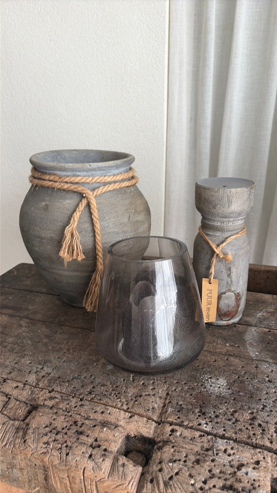 Sobere set, Huis en Inrichting, Woonaccessoires | Stolpen, Ophalen, Zo goed als nieuw