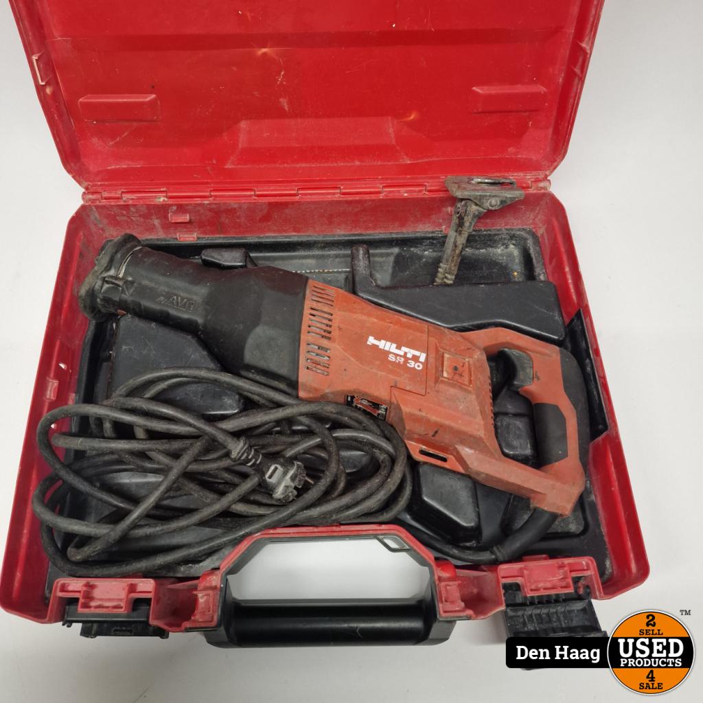 Hilti SR 30 Reciprozaag | nette staat, Hilti, Zo goed als nieuw, Support@hilti.com, Hilti Corporation, Feldkircher Strasse 100, 
9494 Schaan
Liechtenstein