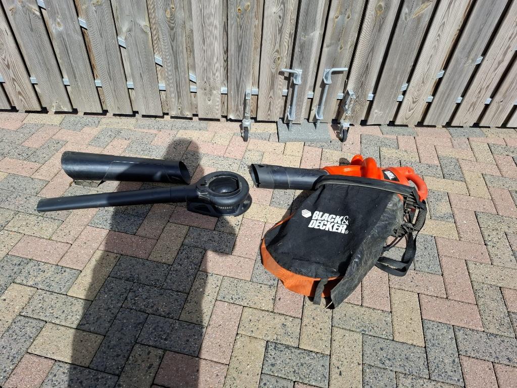 Bladblazer Black & Decker GW3000, Tuin en Terras, Bladblazers, Handgedragen, Ophalen of Verzenden, Met opvangzak, Elektrisch