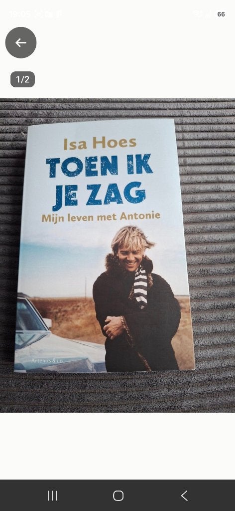 Boek van Isa Hoes - Toen ik je zag, Ophalen of Verzenden, Zo goed als nieuw, Nederland, Isa Hoes