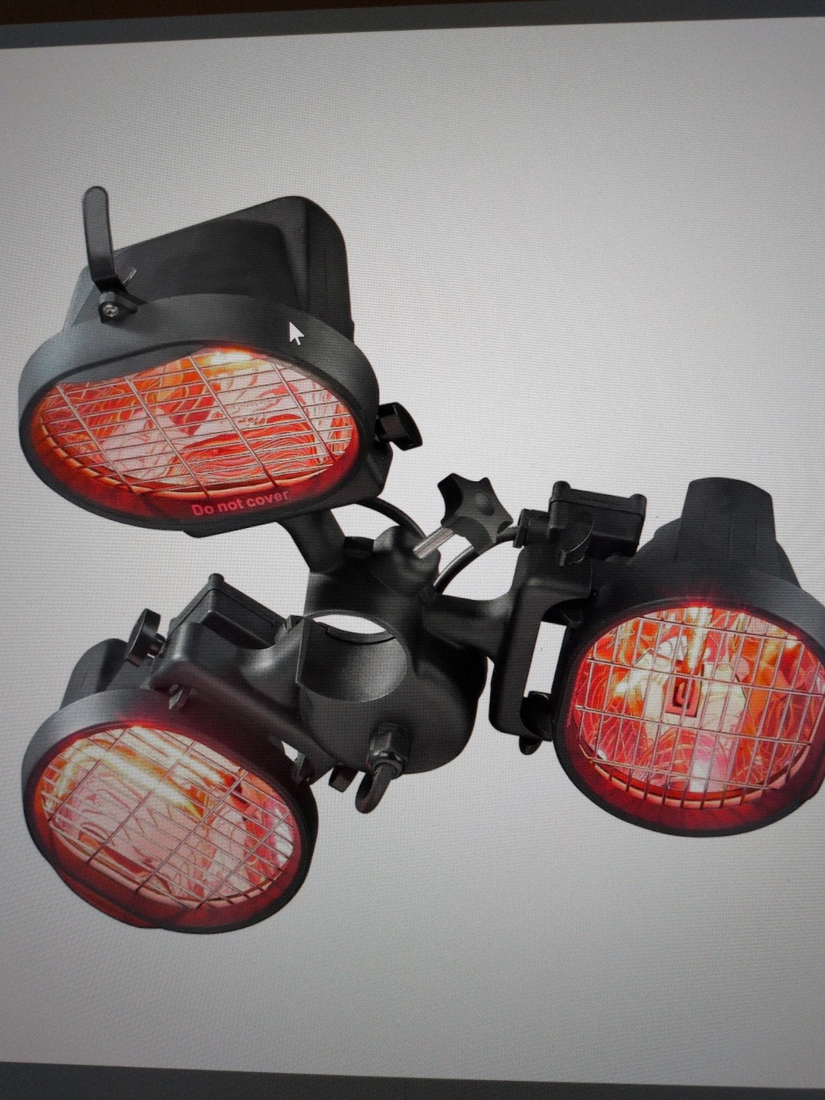Te Huur Eurom Heaters 1500 €5 pd, Ophalen, Zo goed als nieuw, Elektrisch, Plafond