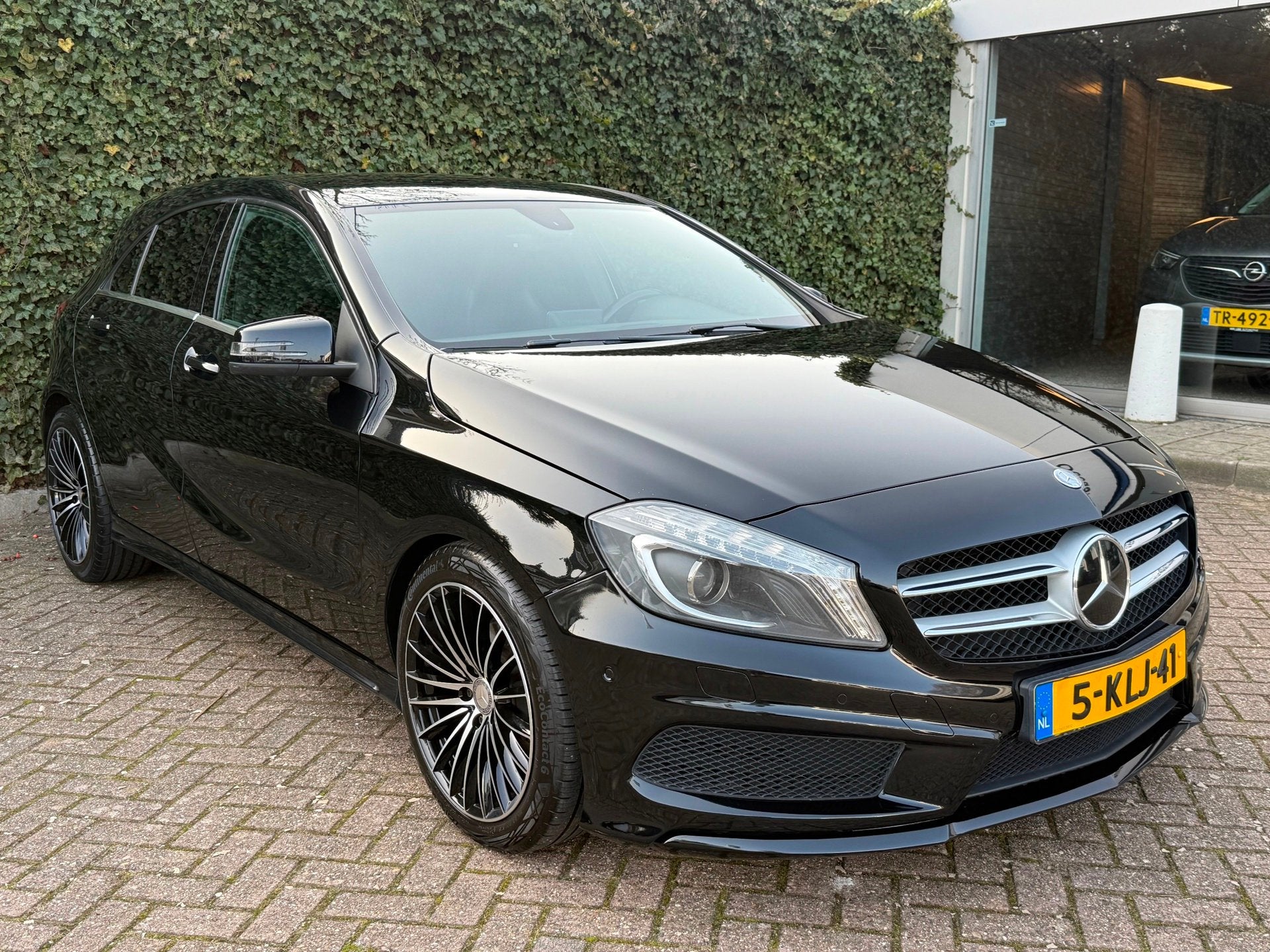 Mercedes-Benz A-klasse 180 CDI Amg | Cruise | Pdc | Leder, Auto's, Euro 5, Gebruikt, Zwart, 1796 cc