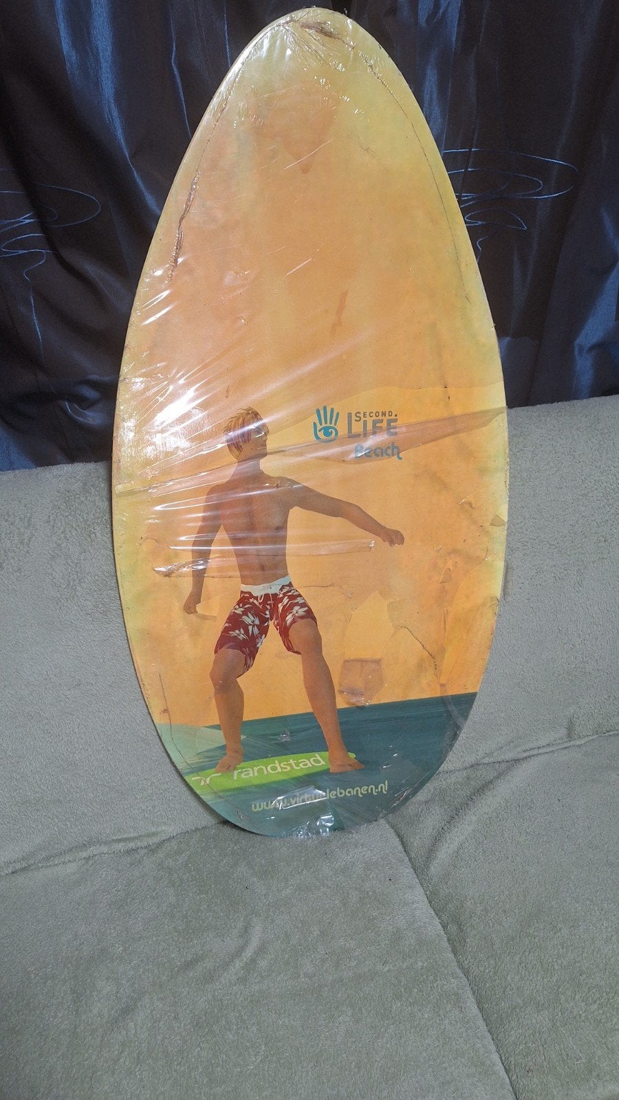 Randstad skimboarden, Verzamelen, Ophalen of Verzenden, Reclamebord