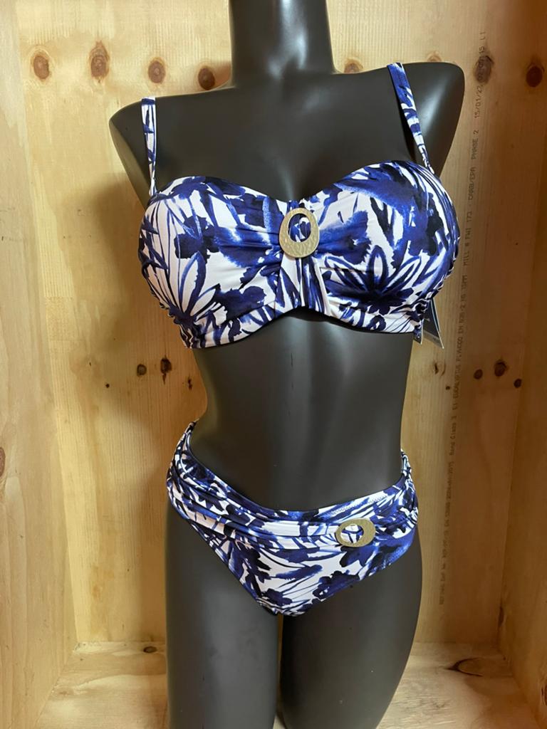 Cyell bikini  maat 36e kan strapless, Verzenden, Nieuw, Blauw, Bikini
