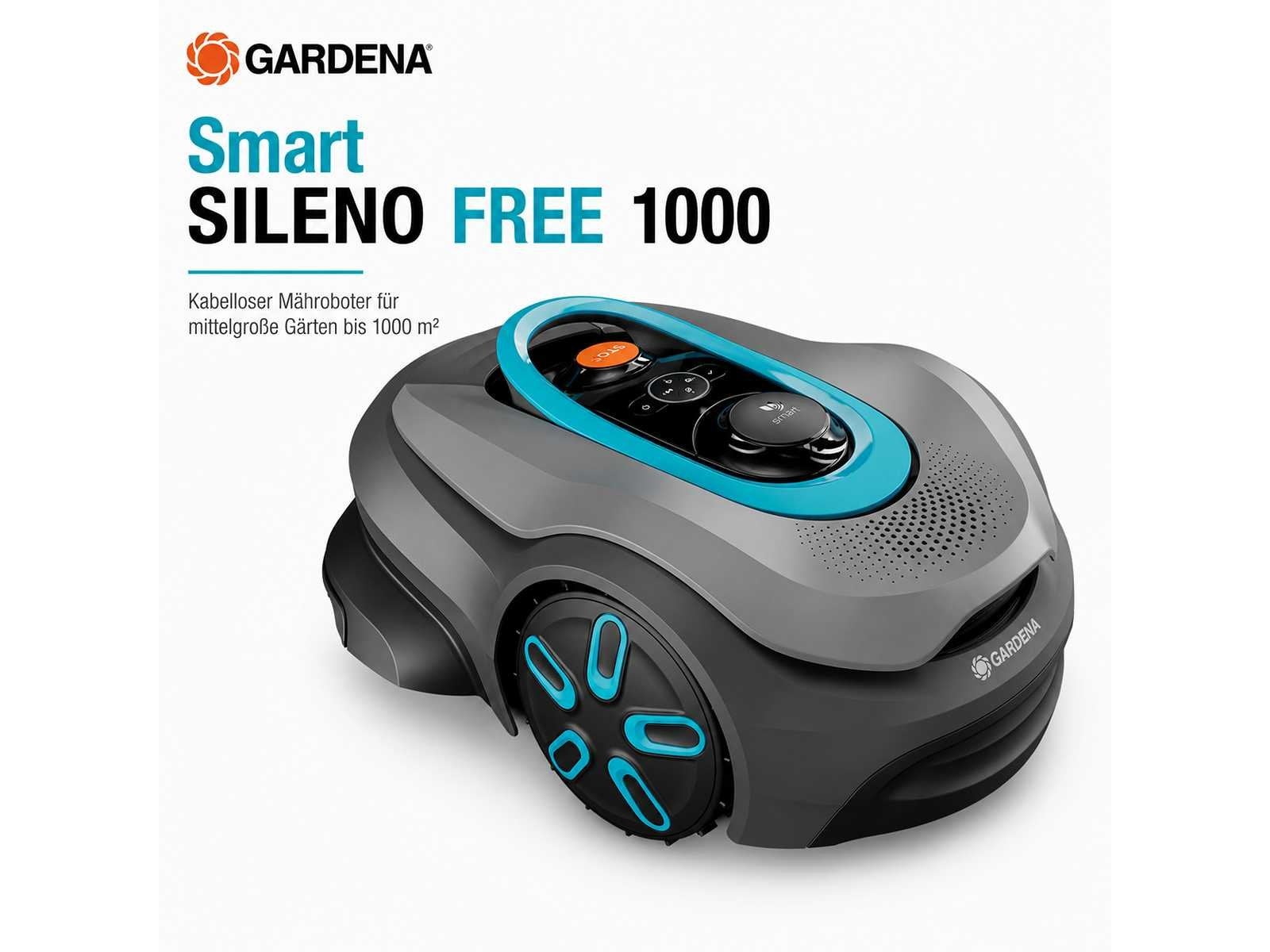 Gardena - Smart SILENO free 1000 - Robotmaaier, Zakelijke goederen, Machines en Bouw | Tuin, Park en Bosbouw, Maaier