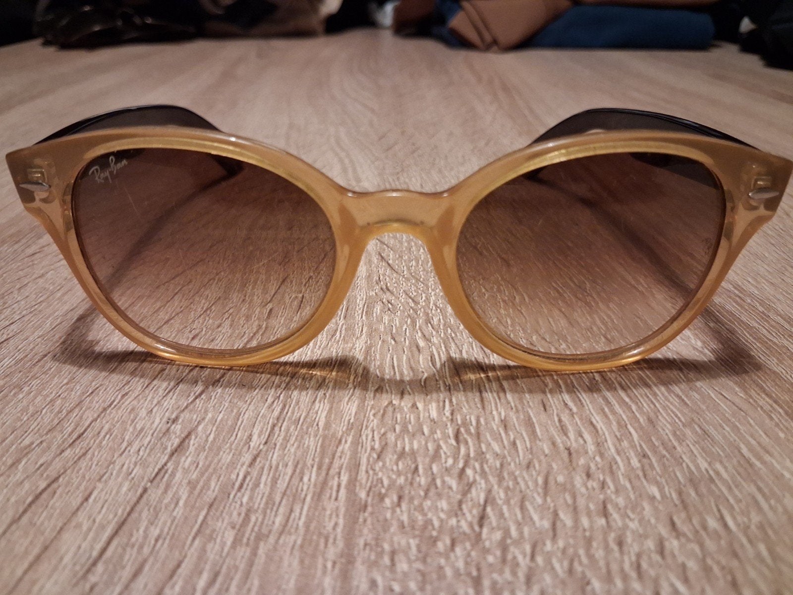 Zonnebril van Rayban, Zonnebril, Bruin, Ophalen of Verzenden, Zo goed als nieuw